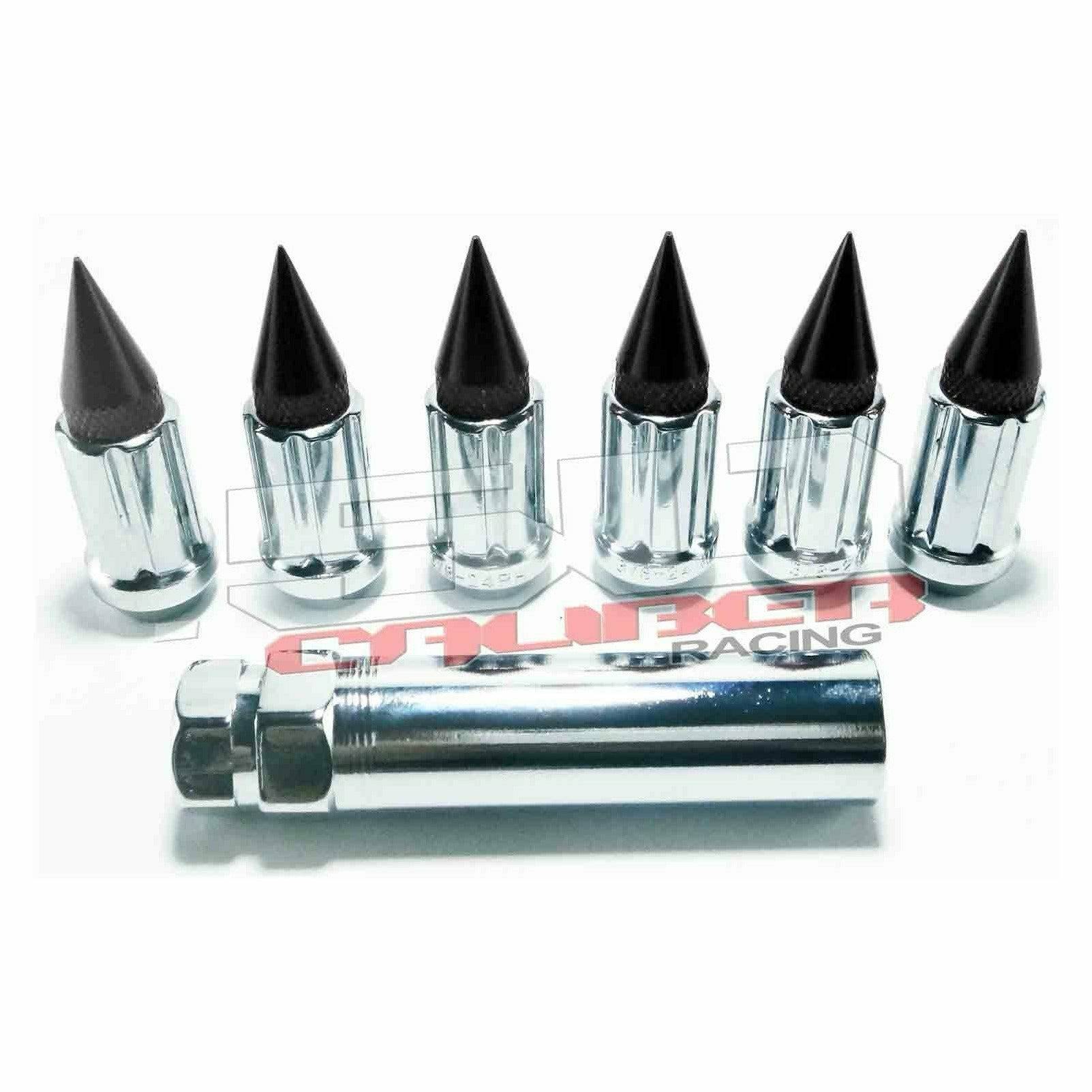 50 Caliber Racing 12 x 1.25 mm Spiked Lug Nuts (16 Pack)