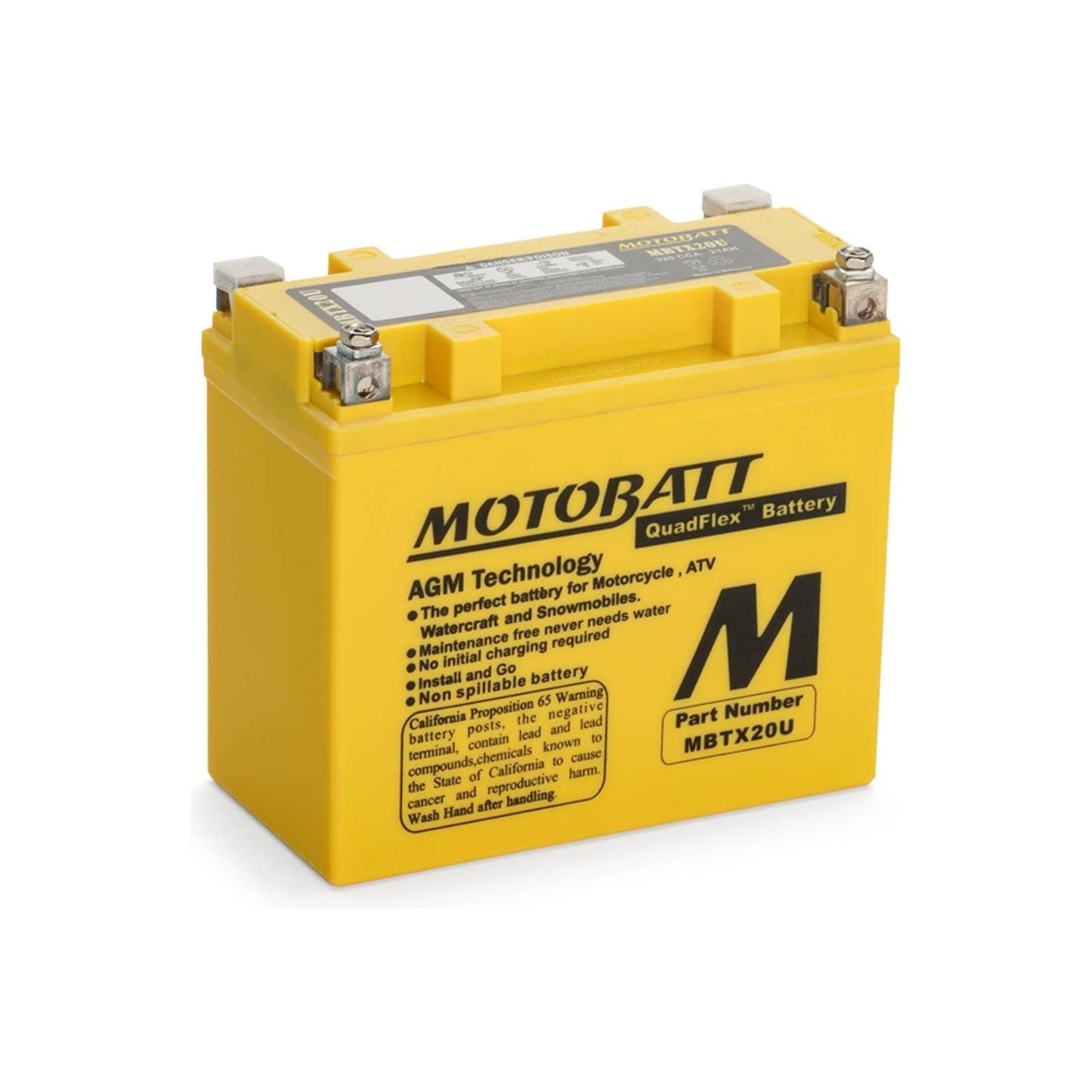 Can Am Maverick Trail Motobatt Battery Replacement