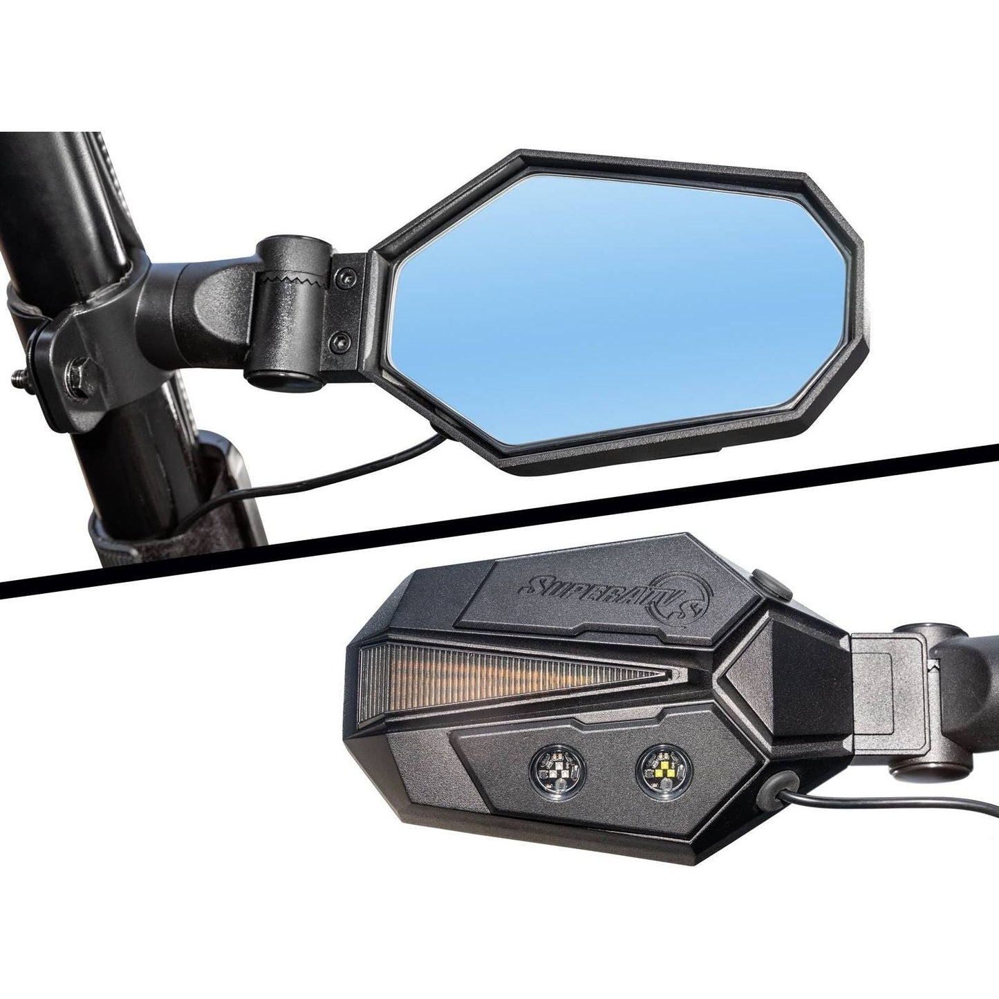 Kawasaki Lighted Side-View Mirrors