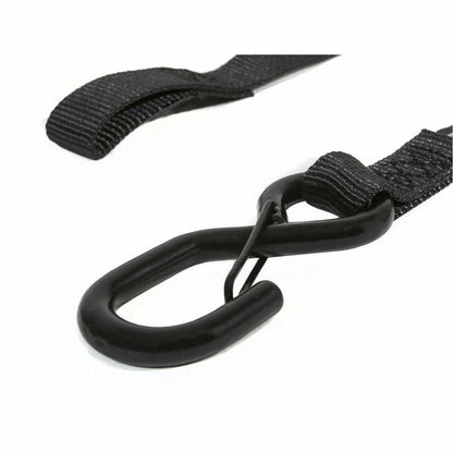 1"x10' Cam-Lock Tie Down with Snap S Hooks (2 Pack)