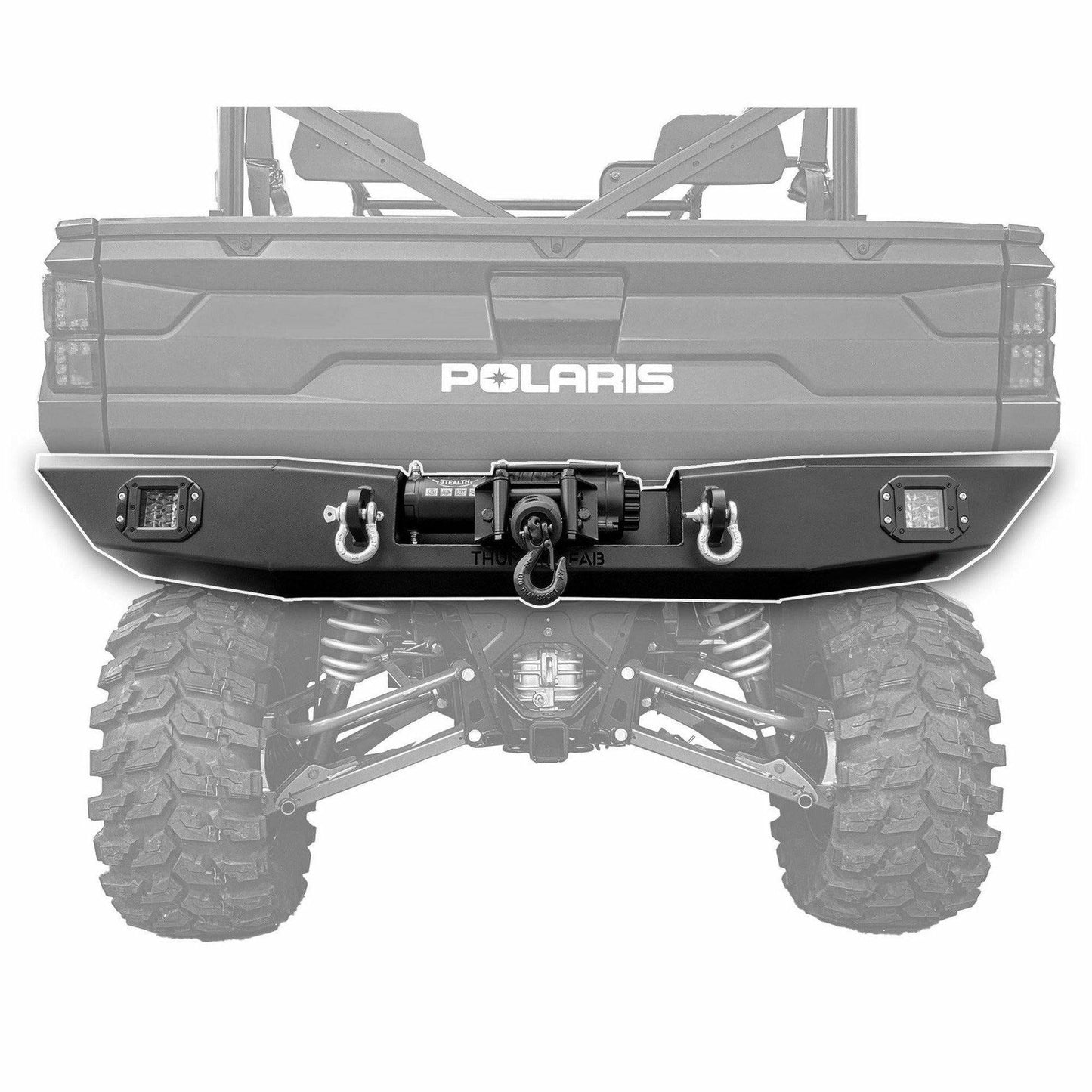 Polaris Ranger 1000 Rear Winch Bumper